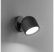 Ideal Lux - Luce Spot da parete a LED DODO 1xGX53/9W/230V nero