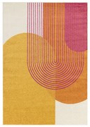 Tappeto giallo/arancione 120x170 cm Muse Orange Retro – Asiatic Carpets
