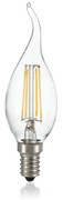 10 Lampadine Led Colpo Di Vento E14 4 Watt 3000K 430 Lm Trasparente