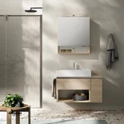 Mobile bagno sospeso L.80 con ripiano, Niagara 28