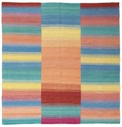 Kilim Tappeto 170 x 170 (Iran) Tessuto A Mano