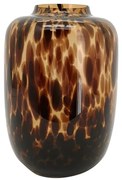 Vaso decorativo Vetro in vetro marrone H 42 cm