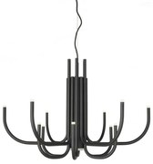 Lampadario led nouveau nero so.nouveau-nero