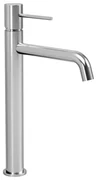 Miscelatore Lavabo Alto In Ottone Cromato Lucido Smooth Rubicer