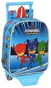 Trolley per la Scuola PJ Masks Azzurro 22 x 27 x 10 cm