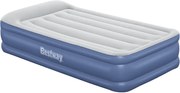 Letto Gonfiabile Bestway Tritech Singolo 191x97x46 cm Supporta fino a 150 kg si Gonfia in 3 Minuti con Rinforzo Perimetrale