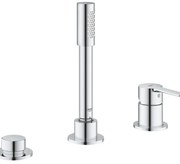 Rubinetto per vasca getto laminare cristallino Lineare cromo GROHE