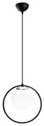 Apparecchio a sospensione in metallo nero Opviq luci Vivi - Opviq lights