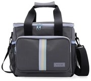 Borsa Termica Quid Sugar Portamerenda 15 L 28 x 22 x 26 cm Grigio