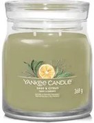 Sage Citrus, candela in giara media Yankee Candle