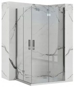 Cabina doccia Rea Molier Chrome Double 80x80