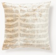 Copricuscino in viscosa con motivo jacquard Dejan