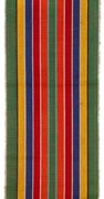 Tessuto per sgabelli a righe multicolor h. 25 cm