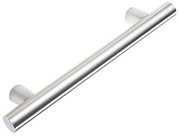 Maniglione ada inox in inox L 41 x P 7 cm inox lucido