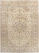 Kashan Tappeto 310 x 420 Beige (Iran) Annodato A Mano