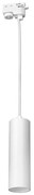 Lampadario su corda per sistema a binario PIPE 1xGU10/25W/230V bianco