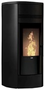 Termostufa A Pellet Idro Style 180s Matt Black Klover 5 Stelle (PREZZO TRATTABILE)