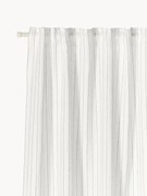 Set di 2 tende semitrasparenti con multibanda Birch, larg. 130 cm