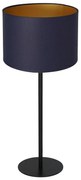 Lampada da tavolo ARDEN 1xE27/60W/230V diametro 25 cm viola/oro