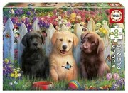 Puzzle Educa Doggies 100 Pezzi