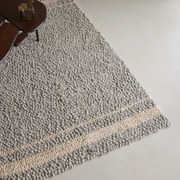 Tikamoon - Tappeto rettangolare in cotone 150x240 cm Yosana