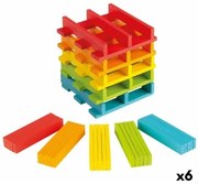 Set di Costruzioni Woomax 100 Pezzi 10 x 0,5 x 1,8 cm (6 Unità)