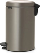 Bidone grigio in acciaio 12 l NewIcon - Brabantia