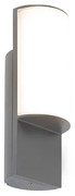 Lampada da parete per esterni moderna grigio scuro con LED - Harry
