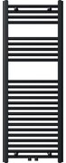 Novaservis - Scaldasalviette a scaletta per bagno 490W/230V 120x45 cm, nero, dritto