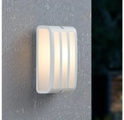 Eglo 900809 - Applique da esterno CAMARDA 1xE27/40W/230V bianco IP54