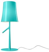 Foscarini - Birdie LED Piccolo Lampada da Tavolo con Dimmer Touch Verde Acqua Foscarini