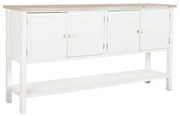 Credenza DKD Home Decor Bianco Abete Legno MDF 160 x 40 x 86 cm