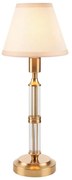 Endon 114849 - LED Lampada da tavolo ricaricabile dimmerabile MORTON LED/1,5W/5V ottone/beige