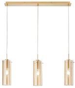 Lampadario I-MAGIC-SQ3-ORO  3x E27 LUCE AMBIENTE DESIGN