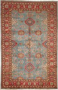 Kazak Tappeto 240 x 160 Blu (Pakistan) Annodato A Mano