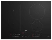 Beko - HII74700UF Piano Cottura Da Incasso 70 cm a Induzione 4 Fornelli Nero