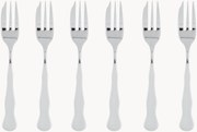 Set di 6 forchette da dessert in acciaio inossidabile 1965