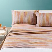 Completo Lenzuola in Cotone Dune Singolo Caleffi Fior di