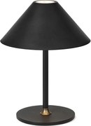 Halo Design 800803 - Lampada da tavolo ricaricabile dimmerabile HYGGE LED/3W/4000 mAh IP54 nero