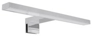 Lampada LED da specchio Cromo 4,5W  IP44 - Doppia Installazione Colore Bianco Naturale 4.200K