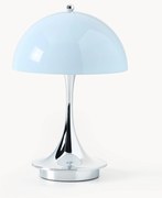 Lampada da tavolo portatile a LED con luce regolabile Panthella, alt. 24 cm, design Verner Panton