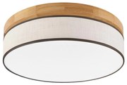 Brilagi - Plafoniera LED BELLADONNA LED/36W/230V Ø 40 cm crema/rovere