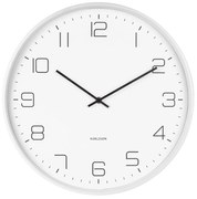 Orologio da parete bianco , ø 40 cm Lofty - Karlsson