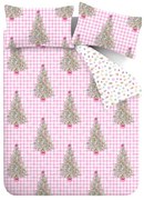 Set copripiumino e federa rosa per letto matrimoniale 200x200 cm Sweets and Treats – Catherine Lansfield