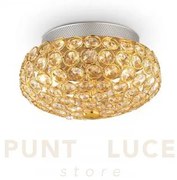 Lampada da soffitto king pl3 oro