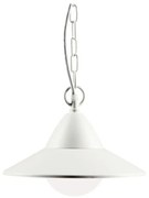 Sospensione Contemporanea Yukon Alluminio E Metallo Bianco 20W Led Cct3