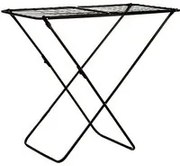 Stendibiancheria con ali 18 metri nero pieghevole