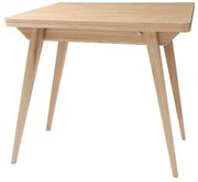 Tavolo da pranzo con piano effetto frassino allungabile 65x90 cm Envelope – Ragaba