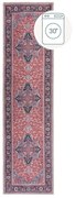 Runner lavabile bordeaux in fibra riciclata 60x230 cm Windsor - Flair Rugs