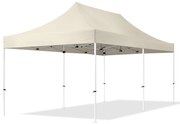 TOOLPORT 3x6m gazebo pieghevole, ECONOMY acciaio, crema - (581853)